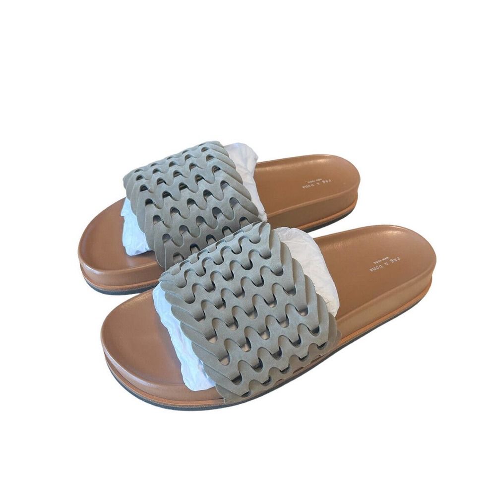 rag and bone Bailey Leather Slide Sandal 39